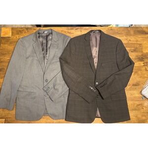 Murano‎ Blazer Sport Coat Modern Fit Mens Size M bundle of two blazers